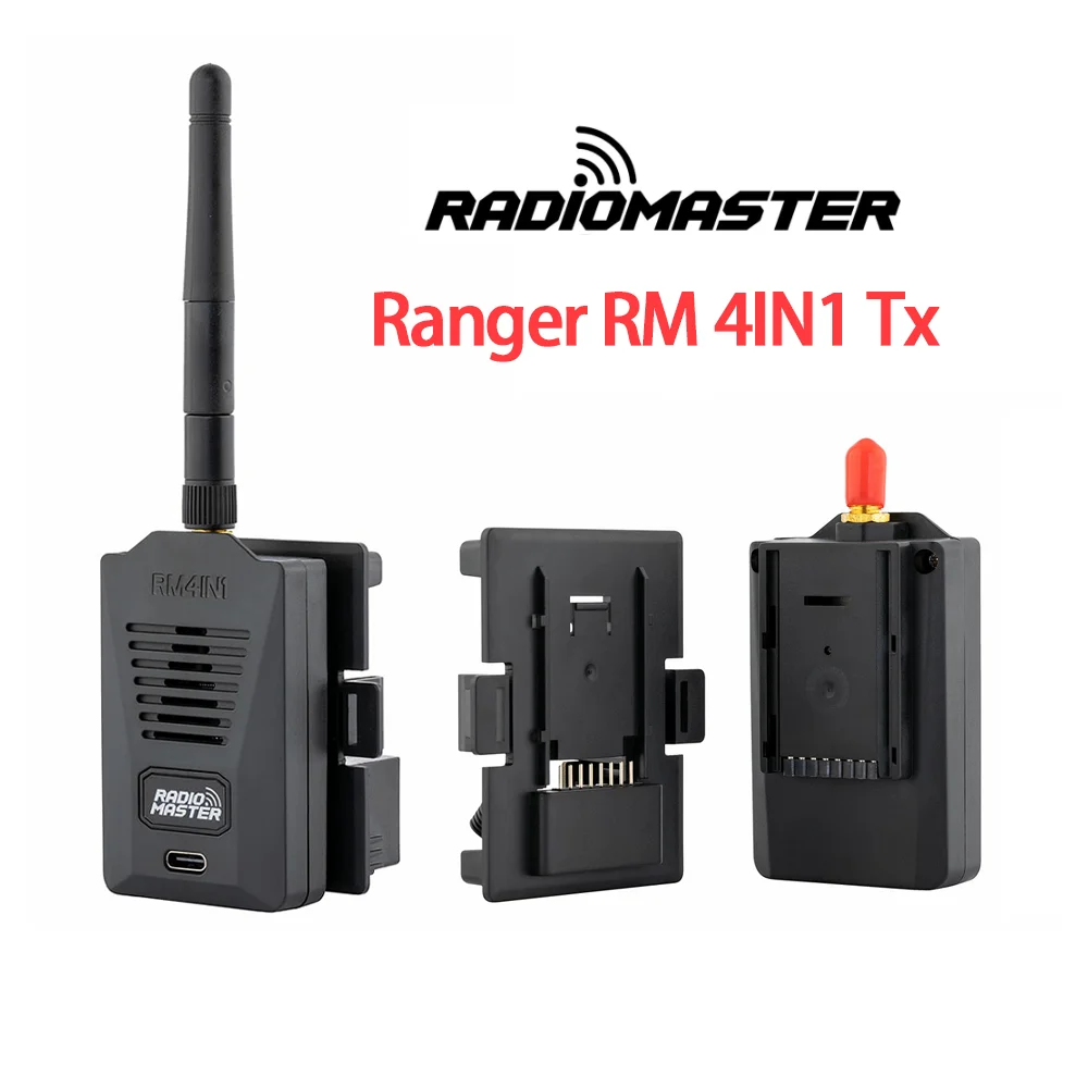 RadioMaster Ranger RM 4IN1 Tx Module Combo NANO JR Interface is Suitable for Remote Controllers such as TX12 TX16S  BOXER