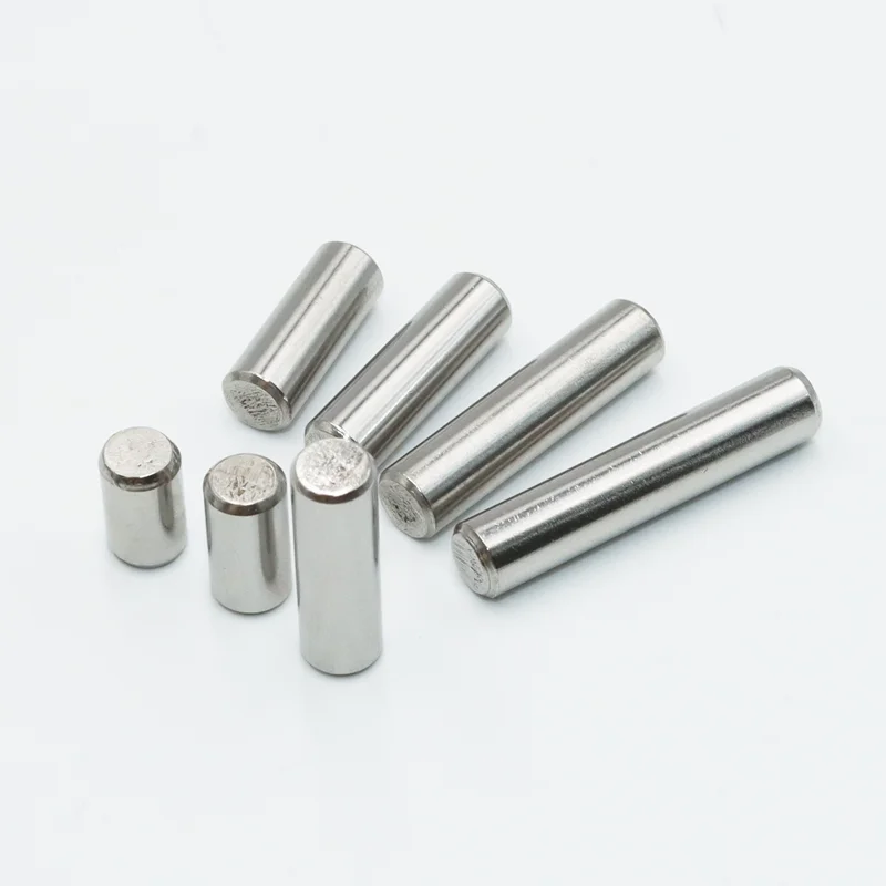 Stainless Steel 304 Cylindrical Pin M1 M1.5 M2 M2.5 M3 M4 M5 M6 Locating Dowel Corrosion Resistant Rust Solid Cylinder Pin Set