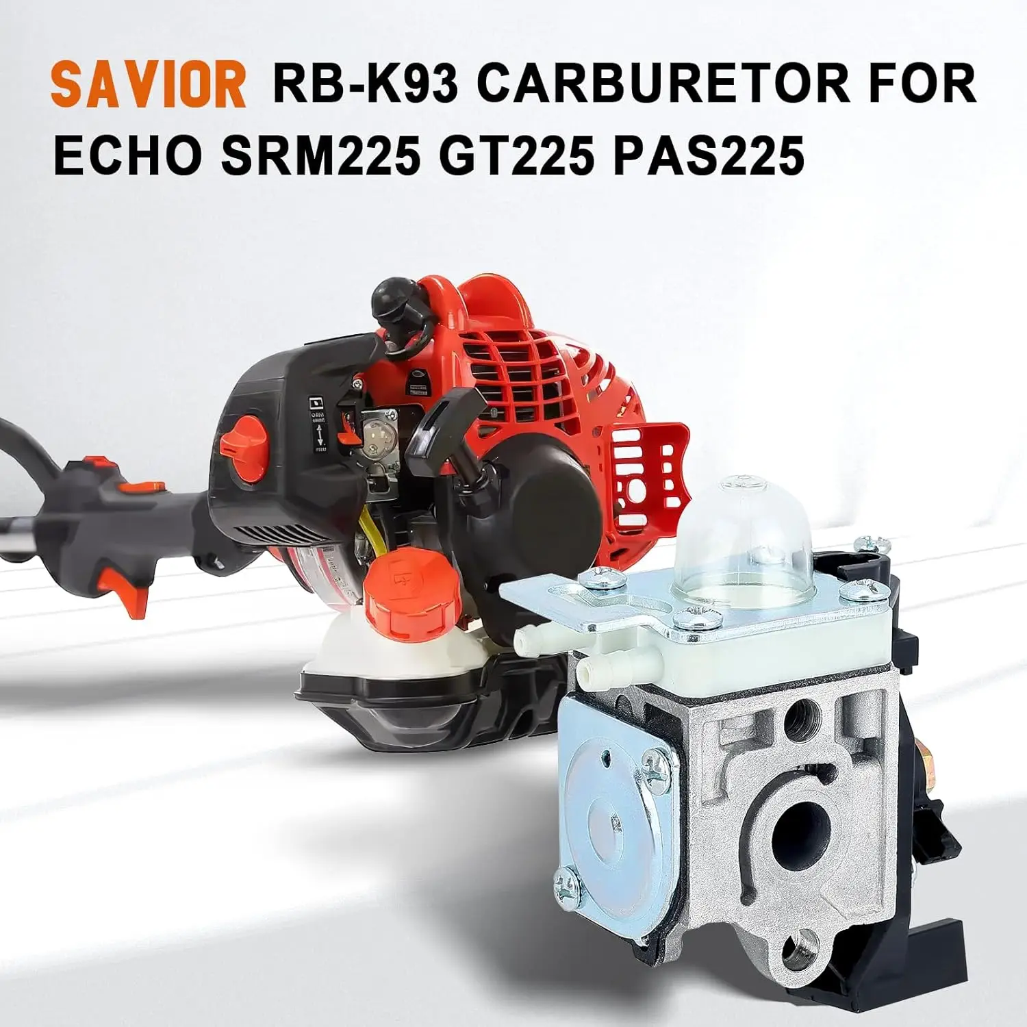 

SRM 225 Carburetor for Echo SRM225 GT225 PAS225 PE225 SHC225 SRM225i SRM225SB Trimmer Replace RB-K93 A021001690 A021001691