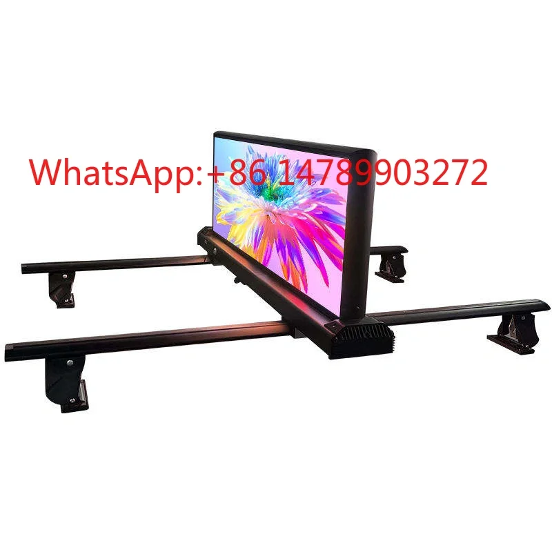 Waterproof Double Sided Taxi Car Top LED Screen Programmable Vehicle Mount Advertising LED Sign