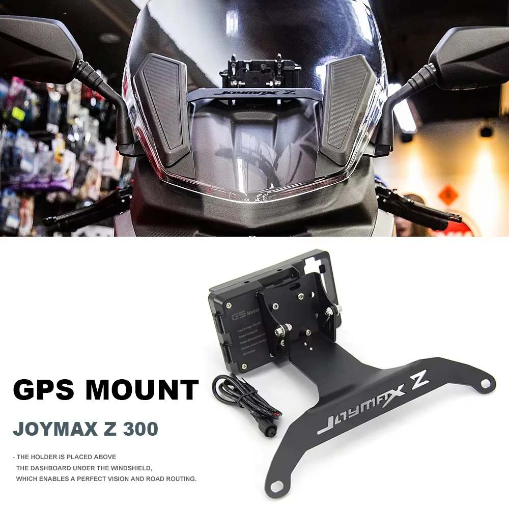 

NEW For SYM JOYMAX Z 300 Motorcycle Windshield Mount Navigation Bracket GPS Smartphone Holder