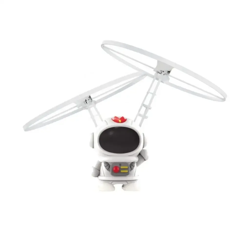 Mini importateur d'astronome de dessin animé pour enfants, avion volant Spaceman, jouets de robot RC, chargement USB, hélicoptère à commande manuelle, cadeau d'anniversaire