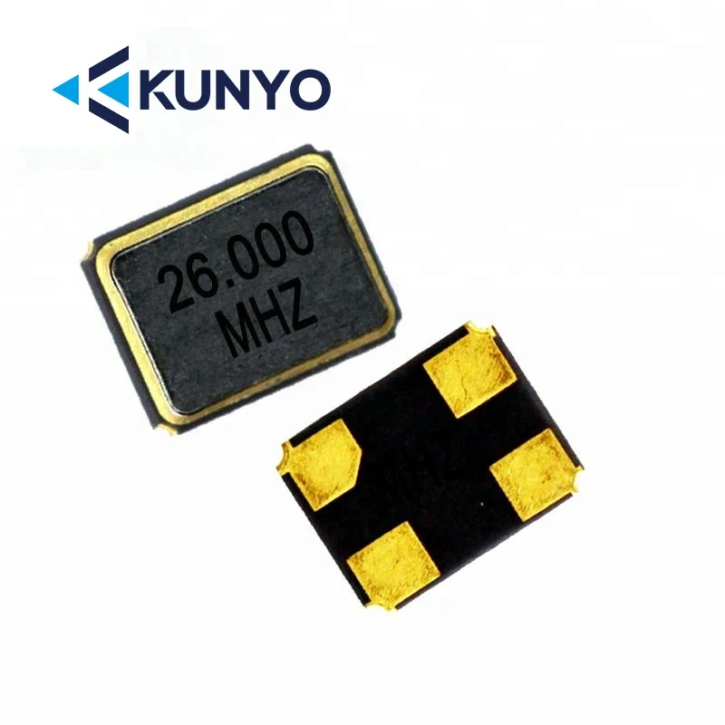 

SMD passive crystal oscillator 26.000MHZ 26MHZ 10PPM 3225 3.2*2.5MM 4P