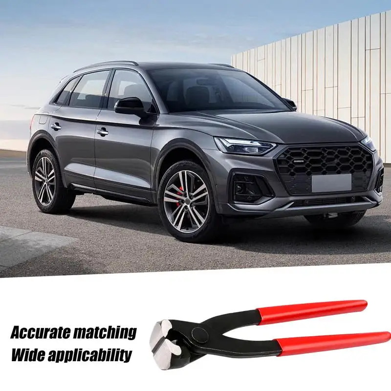 

Щипцы для зажима багажника для автомобиля Пылезащитный чехол Щипцы для обруча шланга для автомобиля Нескользящие плоскогубцы Инструмент Гибкая конструкция челюсти с эргономичной ручкой для
