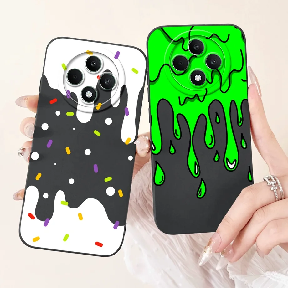 For OPPO Reno12 F 4G 5G Case Reno12 FS Cover Soft Silicone Bumper Camera Protective Back Phone Capa Reno 12F 12FS Fashion Funda