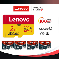 Lenovo 2TB SD Card Micro Memory SD TF Card U3 1TB 512GB 32GB SD/TF Flash Card 128GB 64GB U3 Class 10 4K Memory Card For Gaming