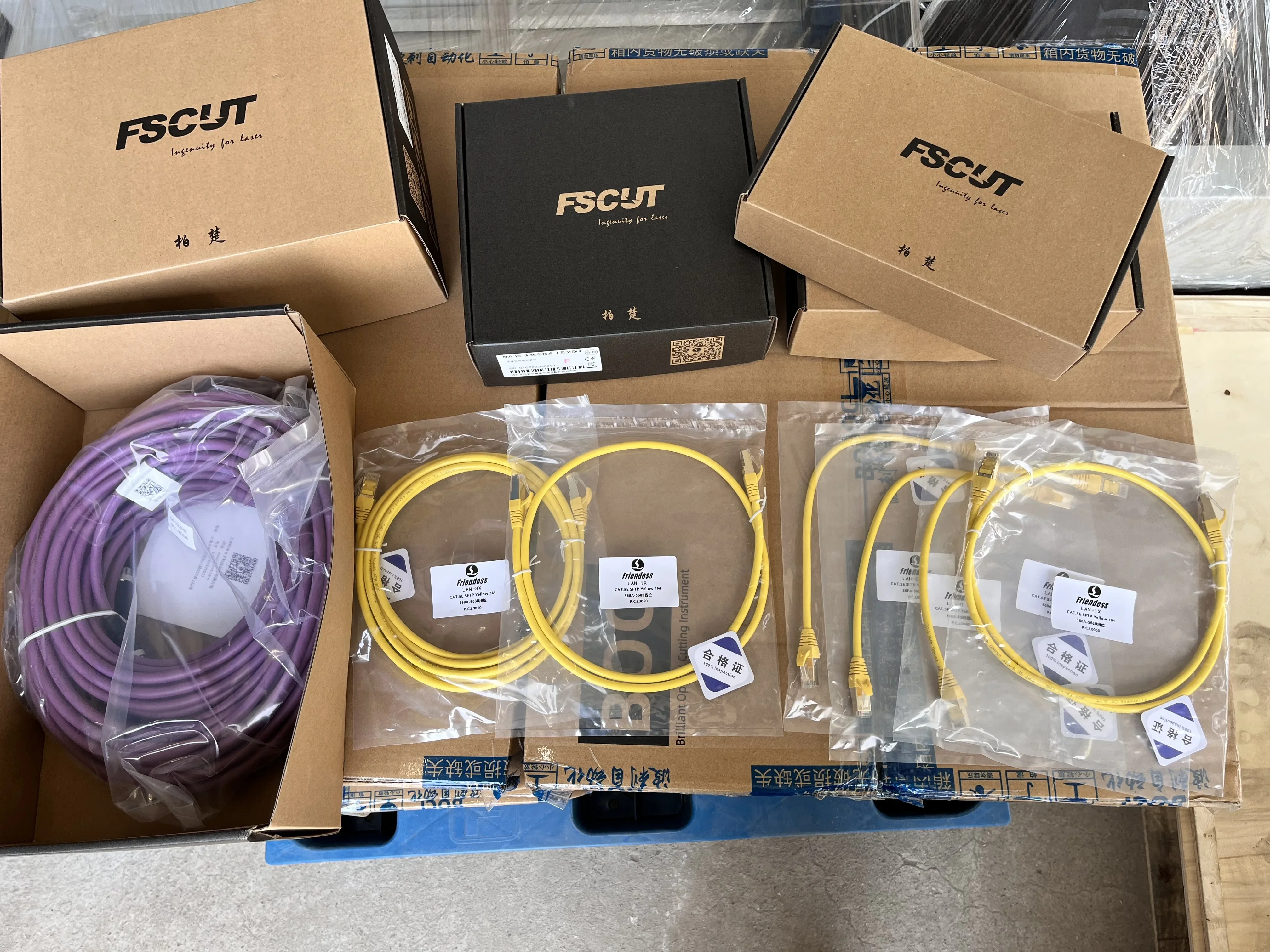 High Power Laser Cutting Control System FSCUT6000 For Cnc Laser Cutting Machine Parts