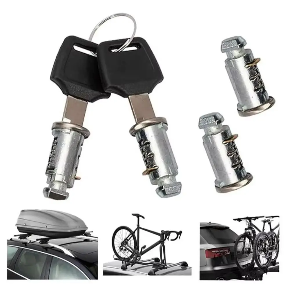 Professional Zinc Alloy Key Cylinder Anti-Theft Universal Lock Cores Durable Replacement Cores for Thule Car Rack