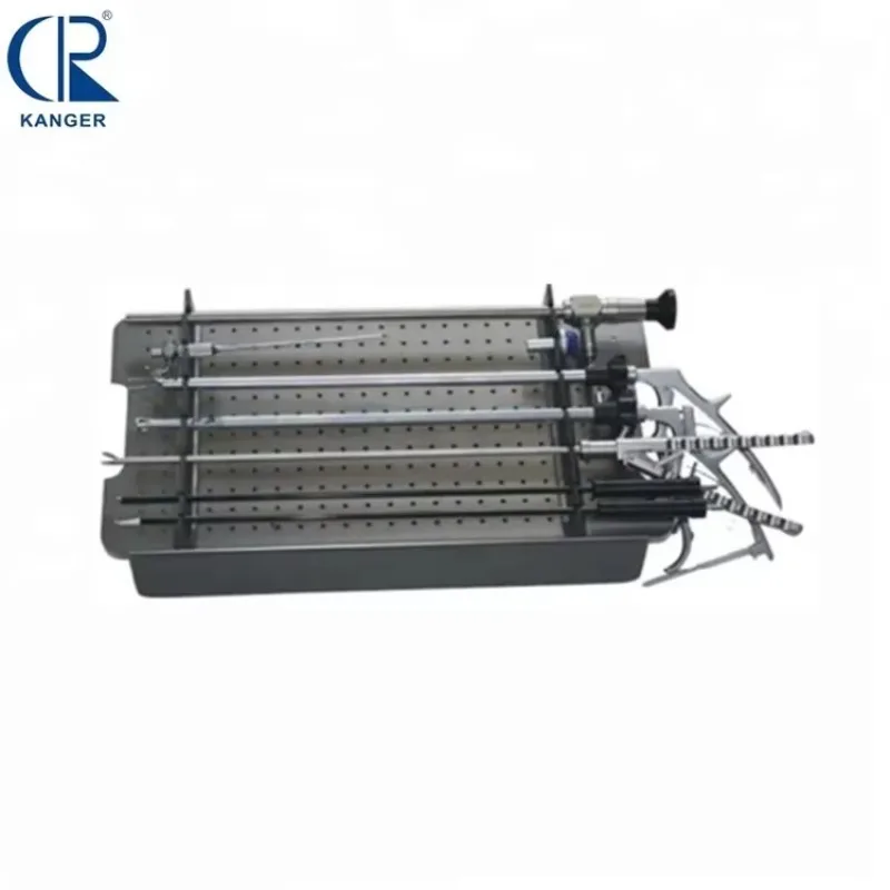 

NEW Reusable Aluminum alloy Large Laparoscopic Instruments Disinfection Box,Aluminum Sterilized Container,Sterilization Case