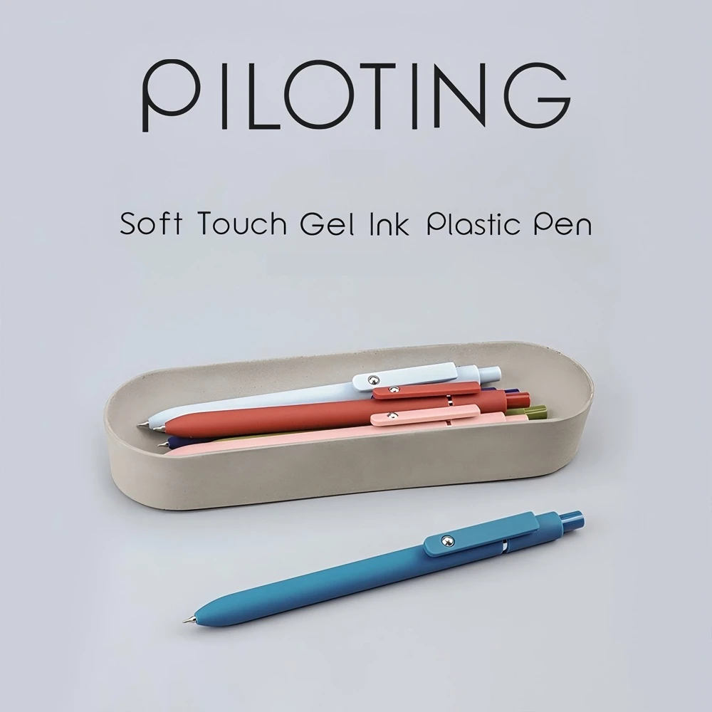 Morandi Color 0.5mm Gel Pens, Quick Dry Smooth Writing Pens for Students Stationery