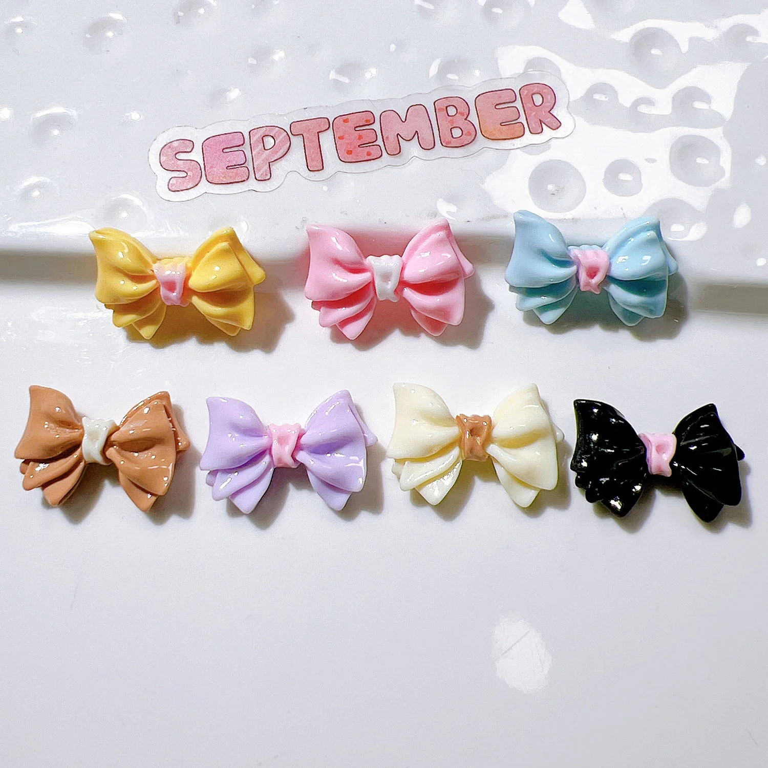 10-30 шт. цветных глянцевых ба – обзор и цена Resin Art Earrings Material