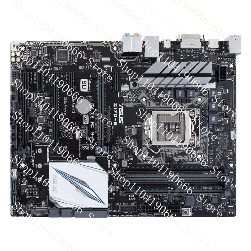 

For ASUS Z170-E motherboard Z170 LGA1151 4*DDR4 64G DVI+HDMI ATX Tested ok