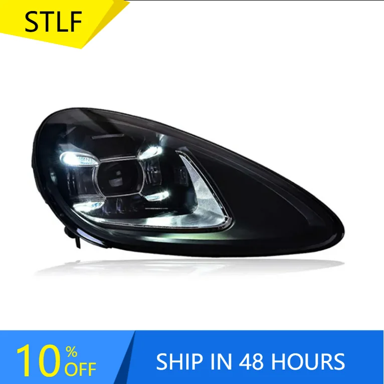 

STLFNew LED Headlights for Porsches for Cayenne 958.2 9Y0 19 Model 2015-2017 6000k Color Temperature