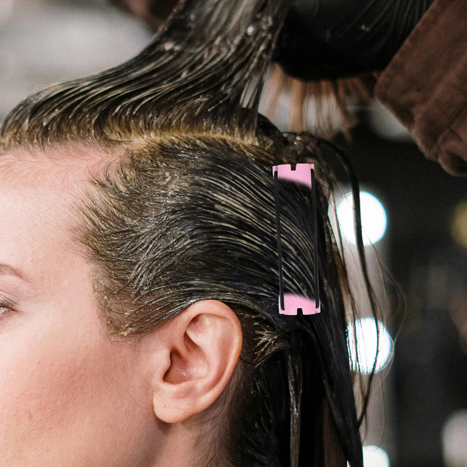 

100Pcs Hair Curler Tubes Professional Perm Sticks for Tight Curls Comfortable Non-Slip Design Salon Hair Rollers