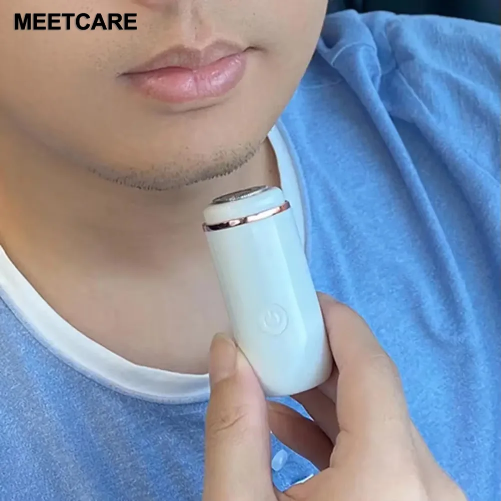 

Mini Electric Shaver Sharp Pocket Blade Low Noise Detachable Auto Men Travel Shaver for Face Body Razor USB Rechargeable