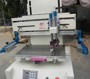 HS-500P Screen Printing Machine Large Format Screen Printer For Flat Surface