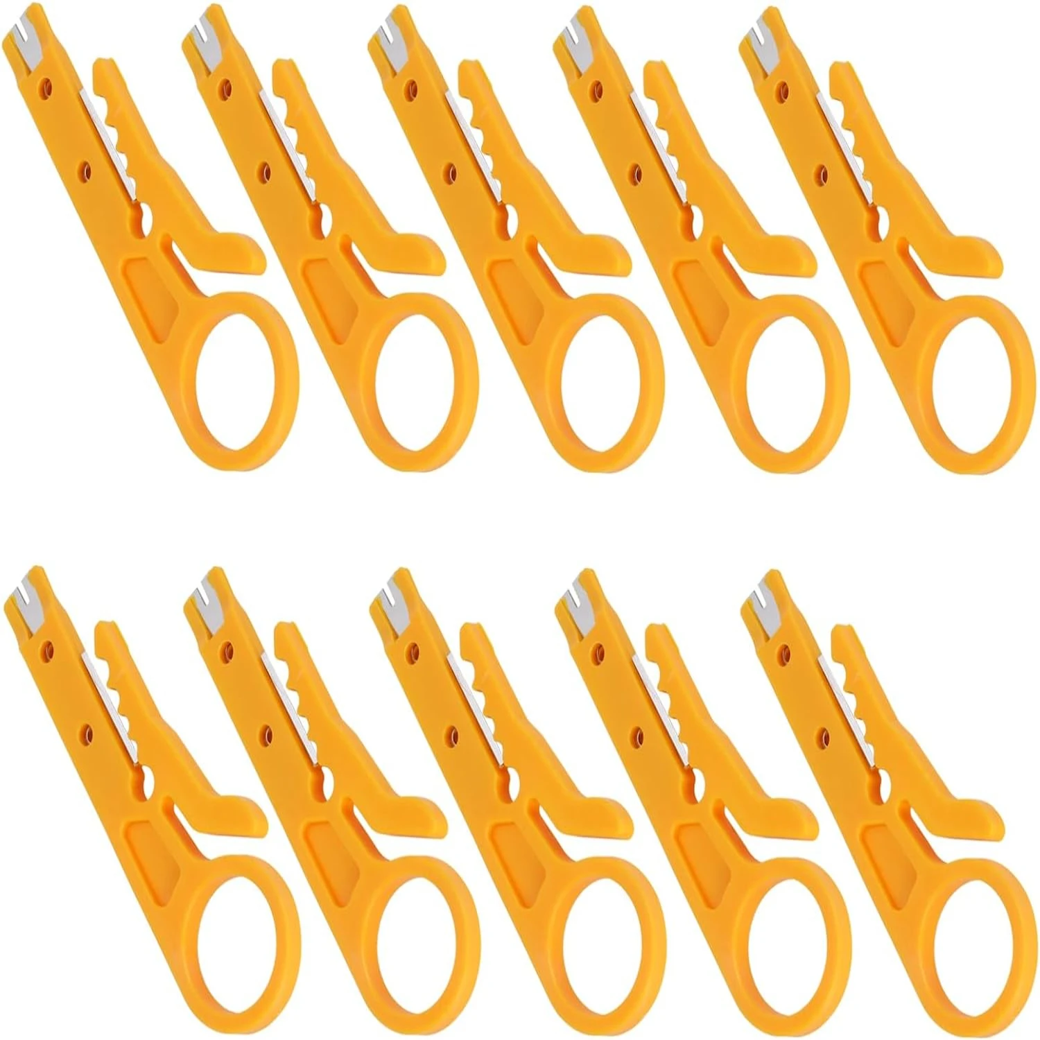 

Efficient, Superior 10-Piece Mini Wire Cutting Set for High-Quality, Professional Operations - Precision Wire Stripper Pliers fo