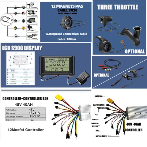 10 best sales elcykelkonverteringskit 2000w - №9