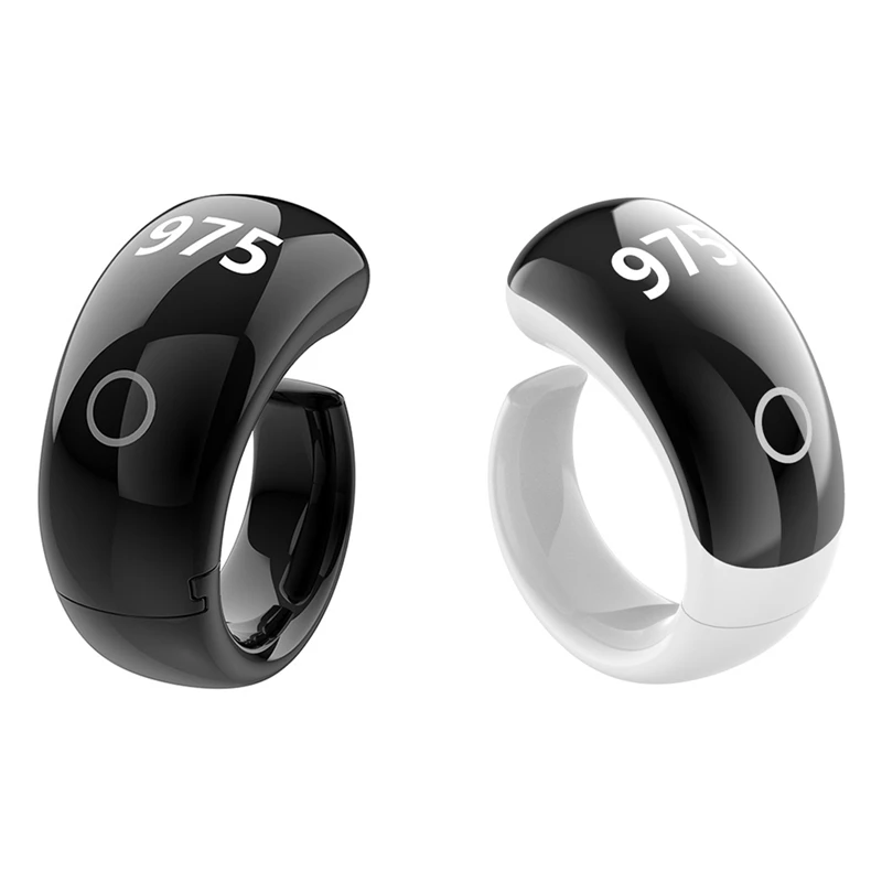 Multifunction Digital Counting Rings App Control Tasbih Faith Zikr Rings For Spiritual Practices And Daily Prayer Black