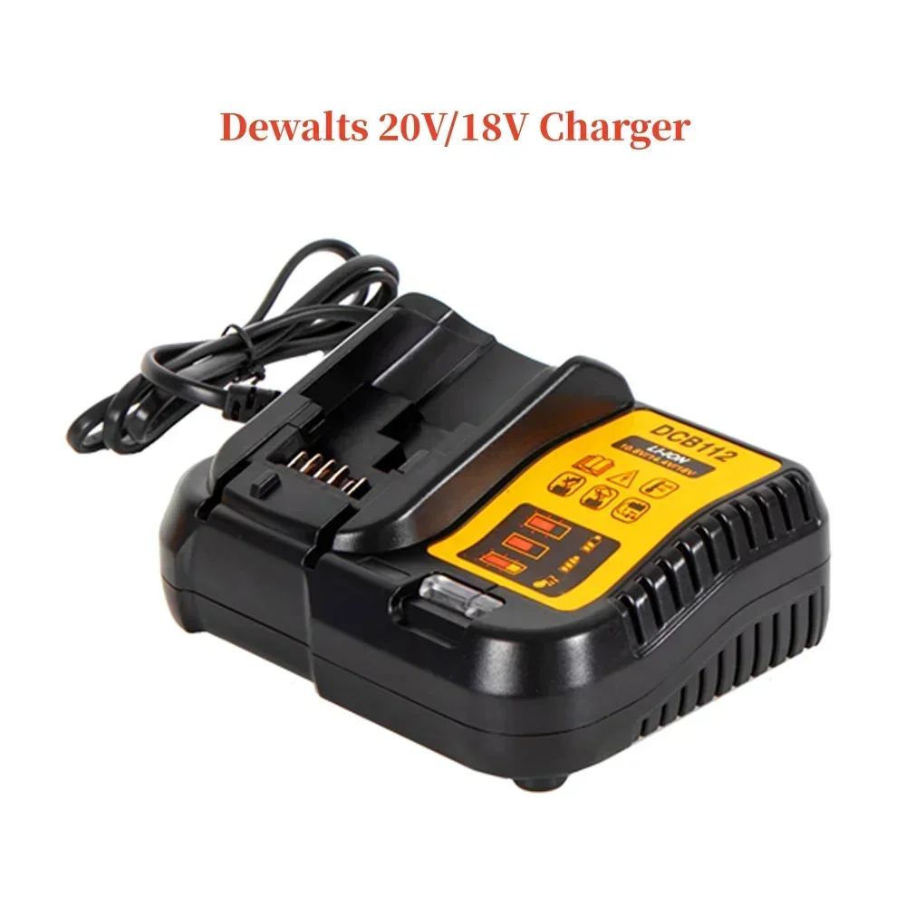 Akumulator litowy 20 V 6 Ah 18650 do elektronarzędzi DeWalt DCB184 DCB200 akumulatorowy zestaw narzędzi elektrycznych 20 V 6000 mah akumulator