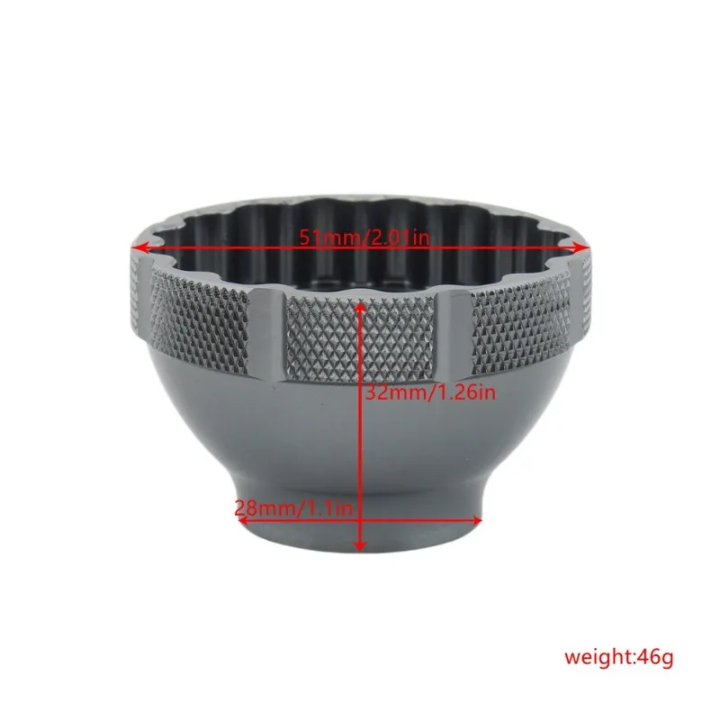 16 الشق أسفل قوس أداة إزالة الصواميل BBT-69.2 فتحة دراجة كرانسيت النازع طقم تصليح الدراجة لصيانة الدراجة الطريق الجبلية