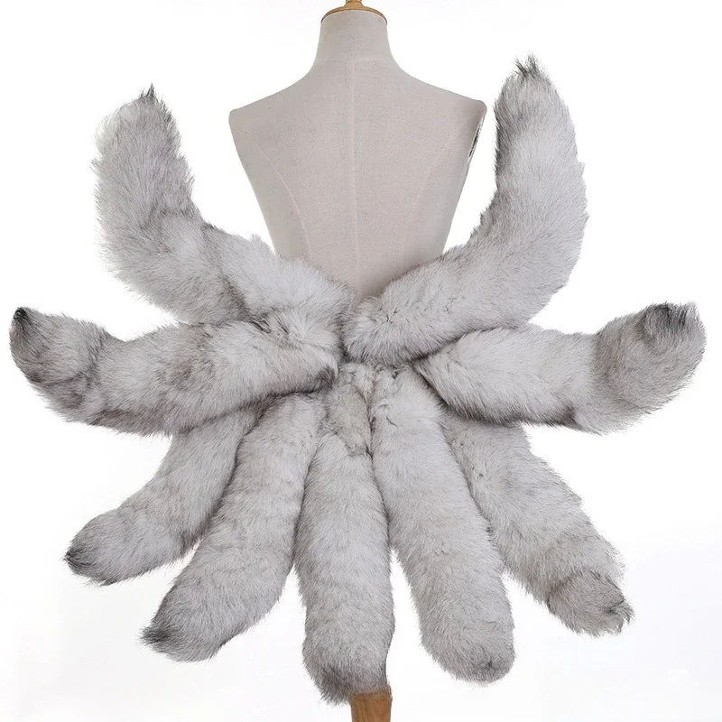 

Cat tail fox tail cos plush large handmade beast ear beast tail cosplay jewelry