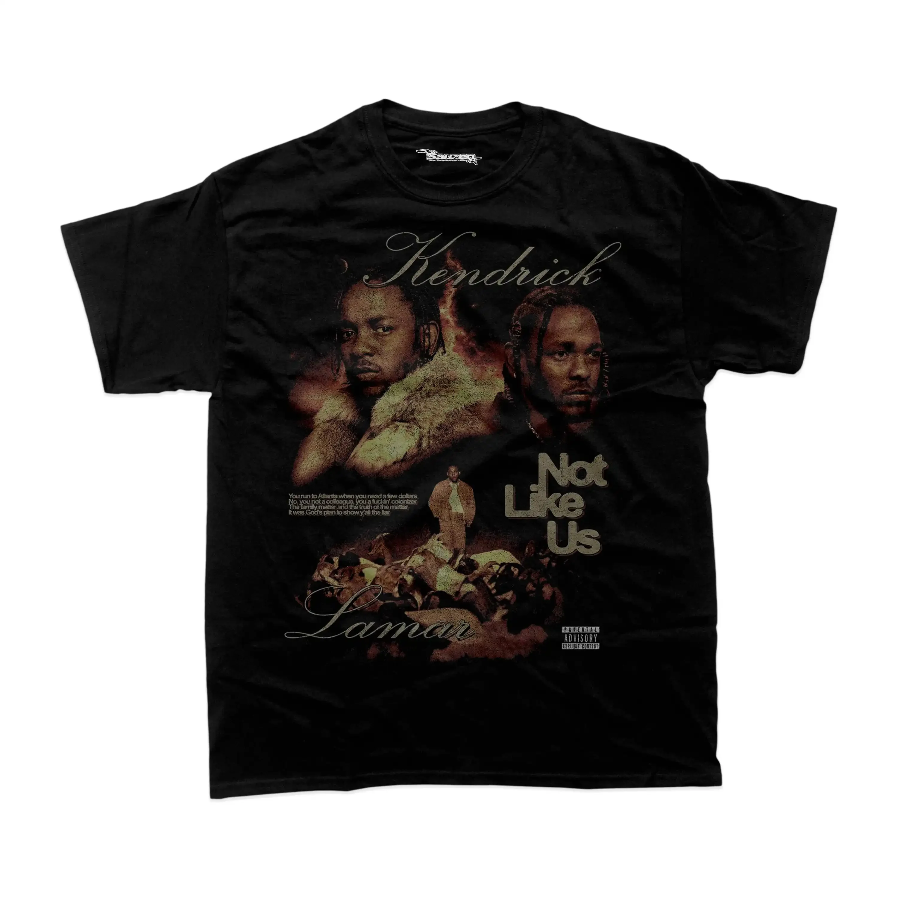 KENDRICK LAMAR T-SHIRT Merch Tour They Not Like Us