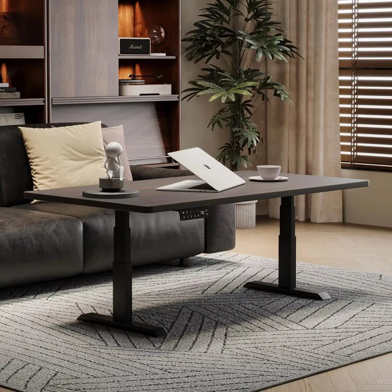 The Most Popular Height Adjustable Table Modern Luxury Coffee Table Solid Wood Tea Table for Living Room