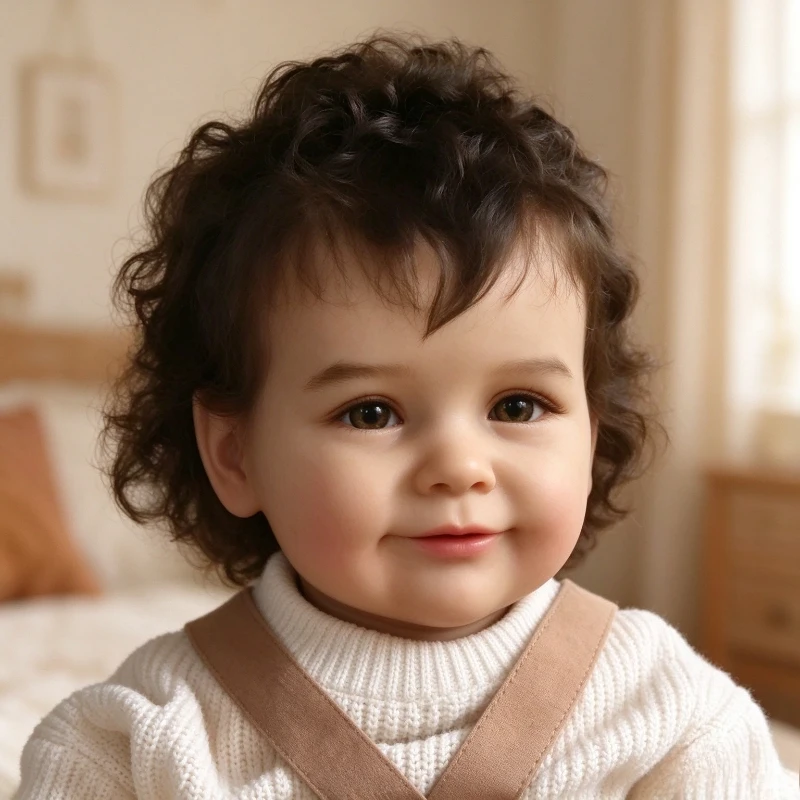 64cm Rooted Hair Reborn Baby Toddler Zoe Newborn Doll Princess Girl Lifelike Soft Touch 3D Skin Art Doll