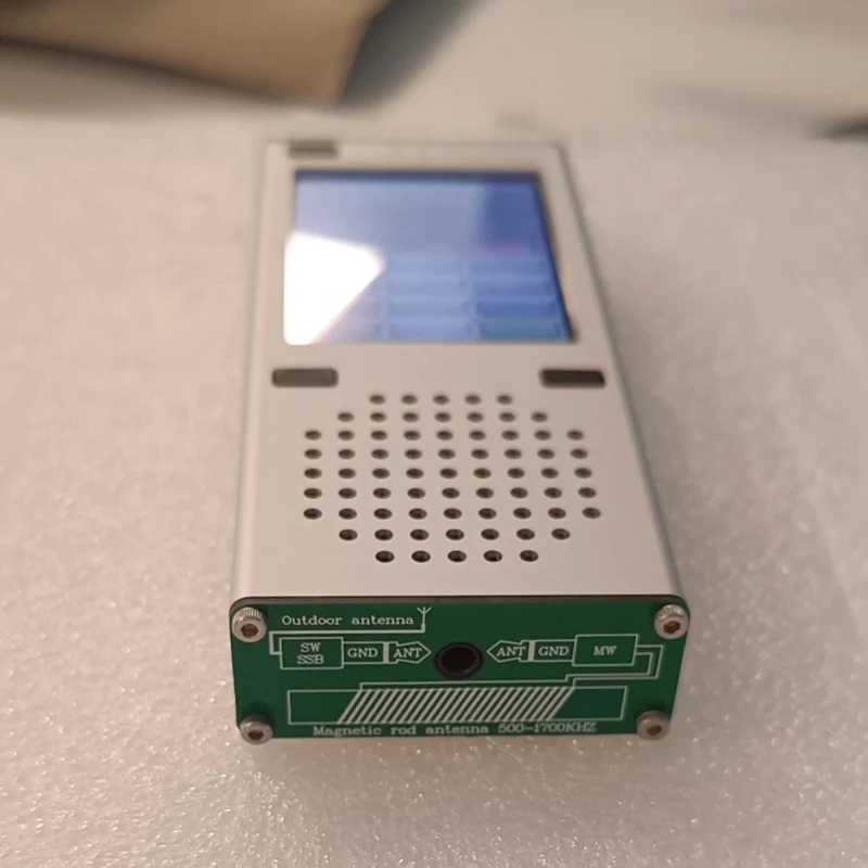 Imagem -05 - Aviação Banda Rádio fm Si4732 Esp32 Bluetooth 2.4 Touch Display fm am Lsb Usb Recepção Multimodo Fácil de Usar Novo Ats200