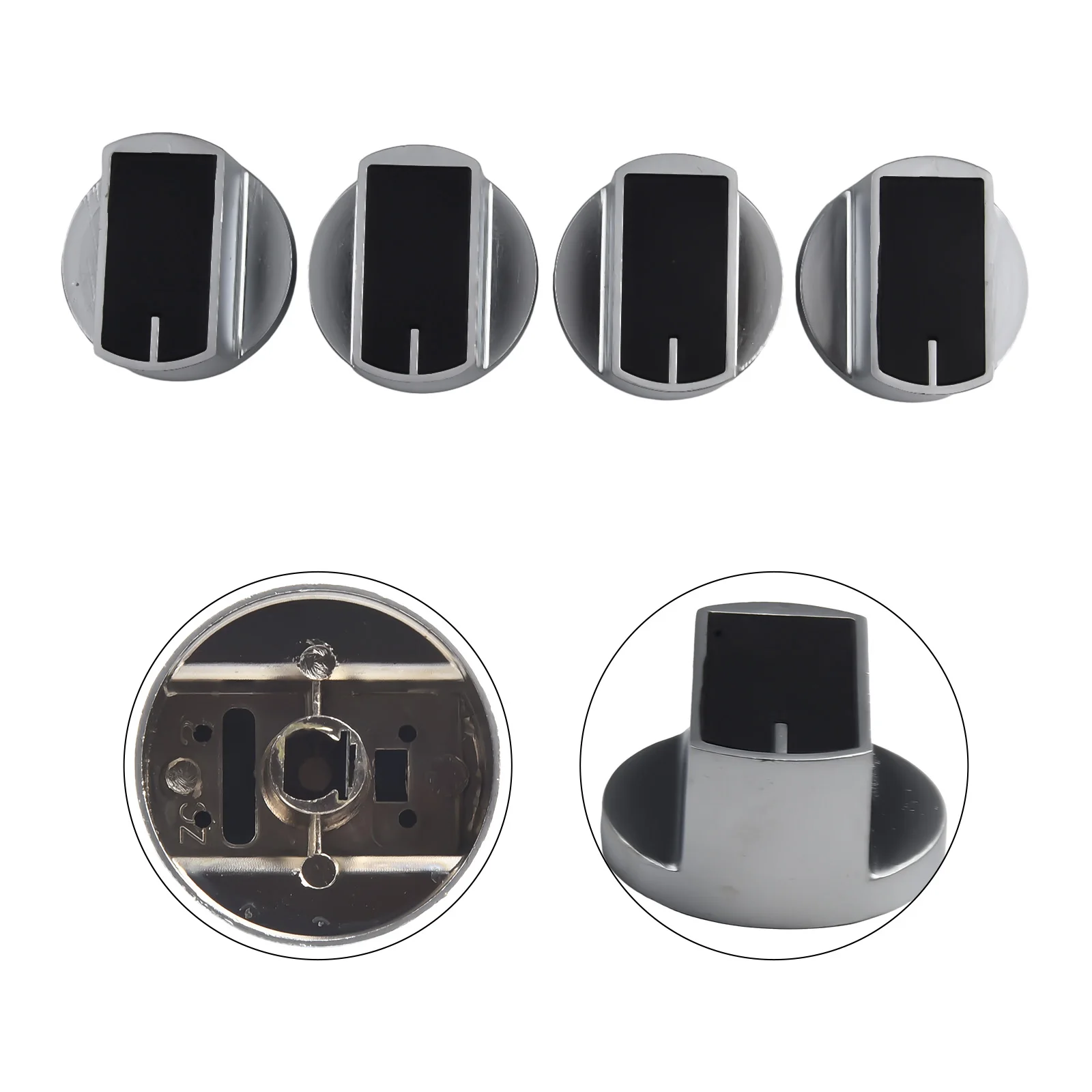 Gas Stove Knob Replacement for Outdoor Camping Grill 4pcs Included Convenient Solution Long Lasting Performance