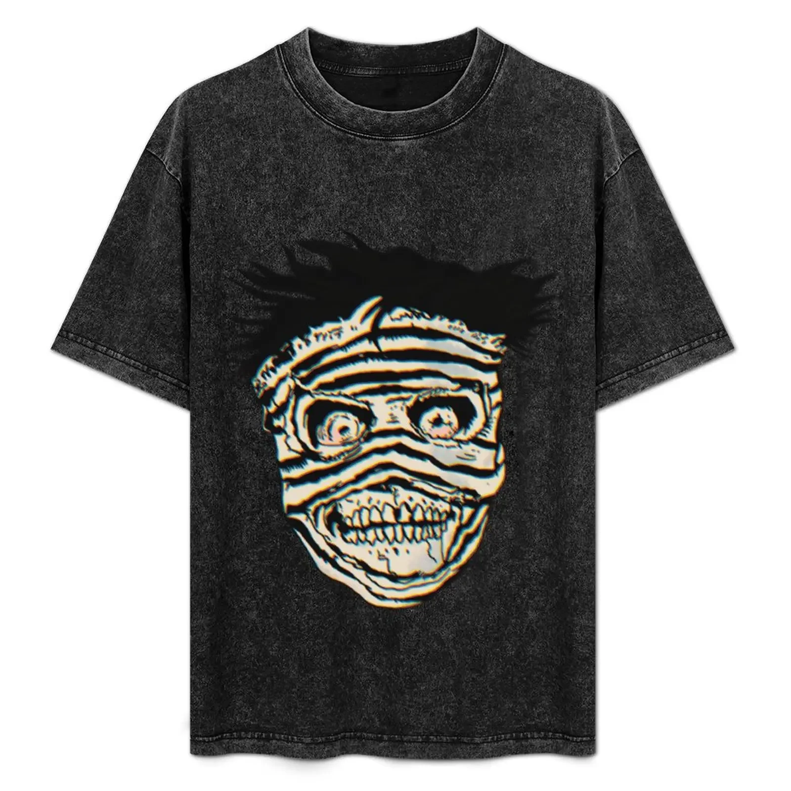 تي شيرت Mongo Fink تي شيرت شخصيات الرسوم المتحركة للأولاد باللون الأبيض للرجال تي شيرت عادي #1