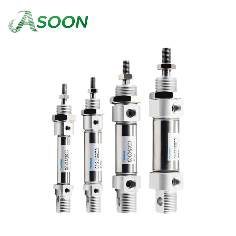 

Iso Pneumatic Cylinder C85 Air Cylinder Standard Double Acting Single Rod CD85N Bore 8 10 12 16 20 25mm Stroke 10-200mm