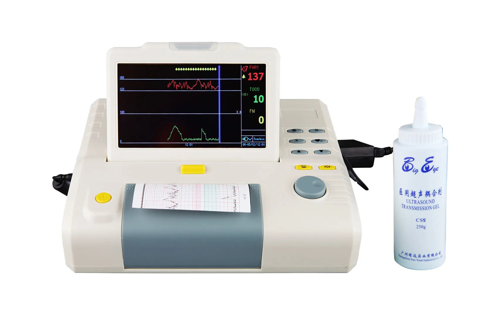 Медицинский портативный фетальный монитор MT MEDICAL Dynamic Machine Sustainable с экраном для контроля сердцебиения плода