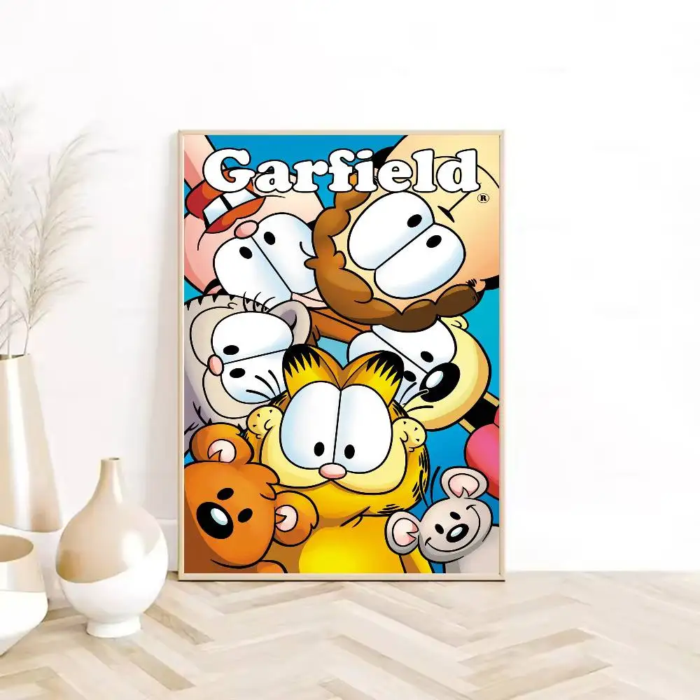 قطعة واحدة من ملصق G-Garfield عالي الدقة على الحائط المقاوم للماء وغرفة المعيشة المنزلية وغرفة النوم والديكور الجمالي #6