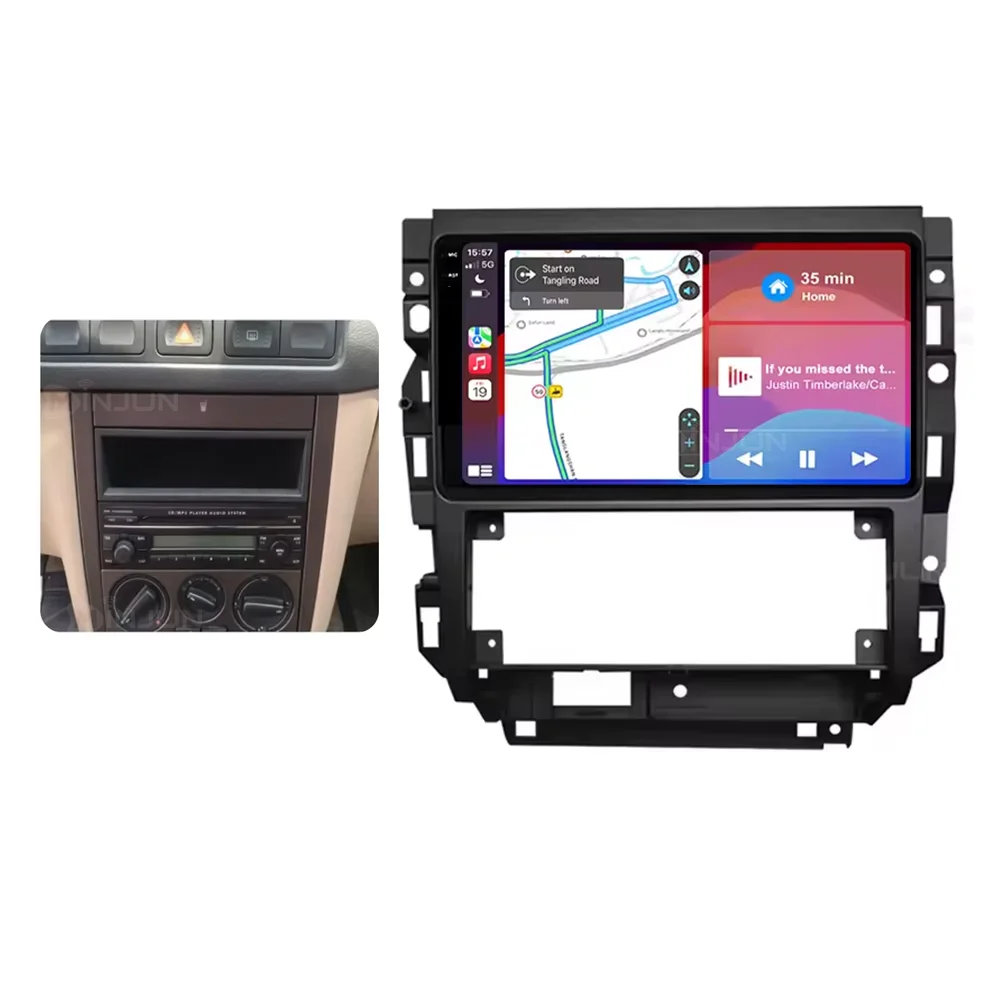 Car Radio Android 16 For Volkswagen VW Golf 4 Carplay For 2002-2008 Jetta MK4 Classics LHD Qualcomm Multimedia Player GPS Auto