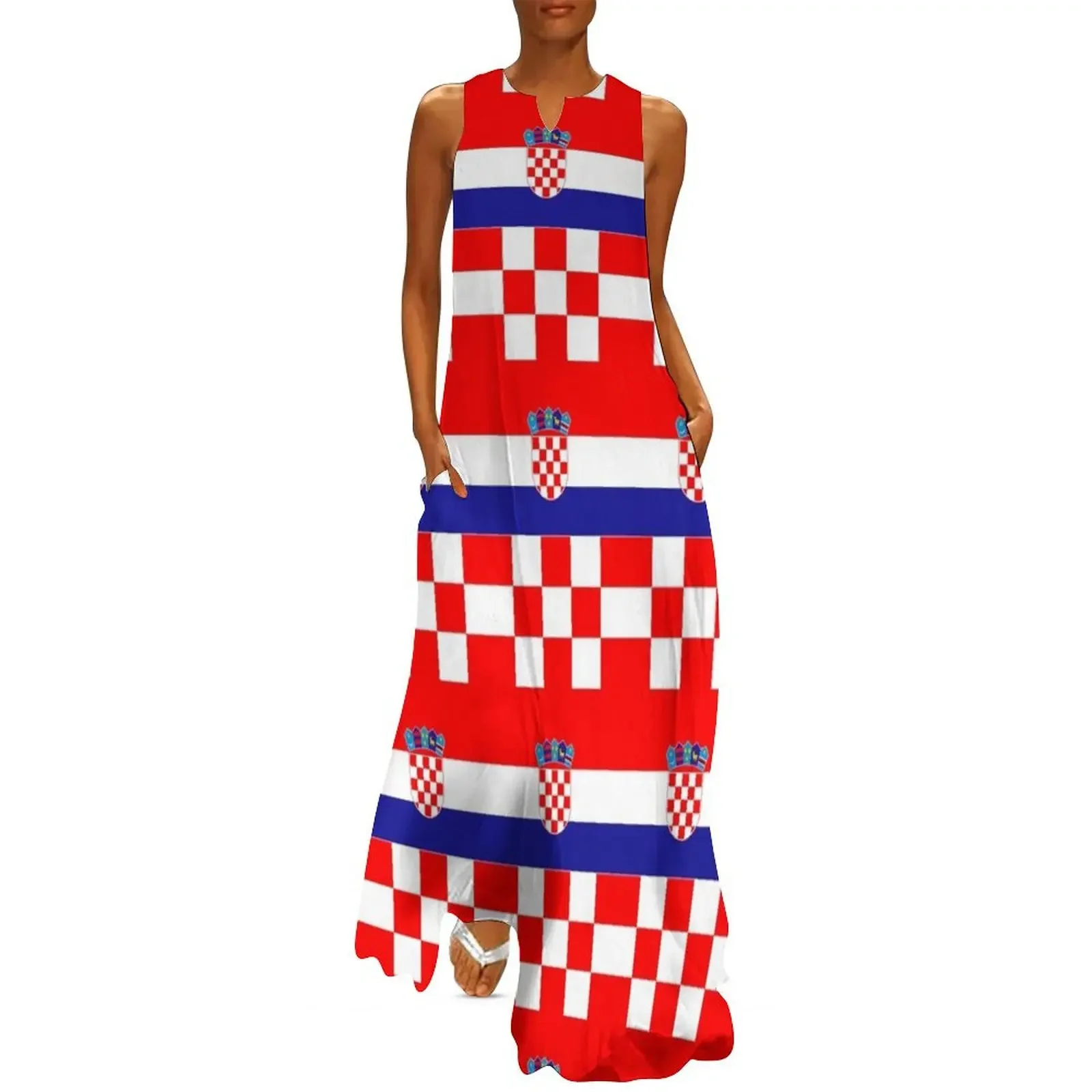 

CROATIA 3 Long Dress dresses for woman 2025 dresses summer prom dresses summer woman 2025 Dress