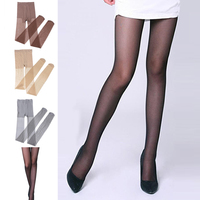 Ultra-Thin Pantyhose Skinny Legs Tights High Elastic Summer Tights Black Nude Gray Stockings Summer Women Sexy Foot Step Sheer