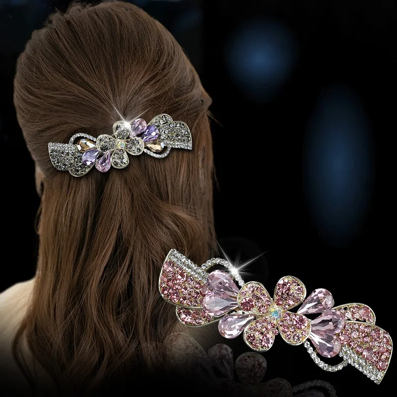 

Усовершенствованные женские заколки для волос с хвостиком, аксессуары, женская заколка на затылке, большая пружинная заколка для девочек, булавка для взрослых