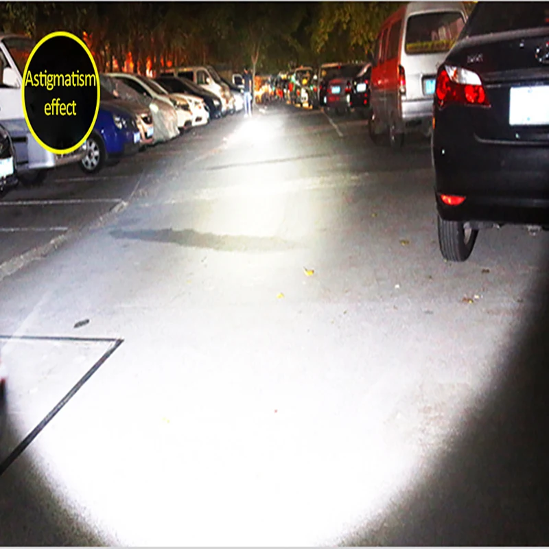 Mini LED flashlight rechargeable mini self-defense outdoor riding emergency self-rescue can be ignited large function long life