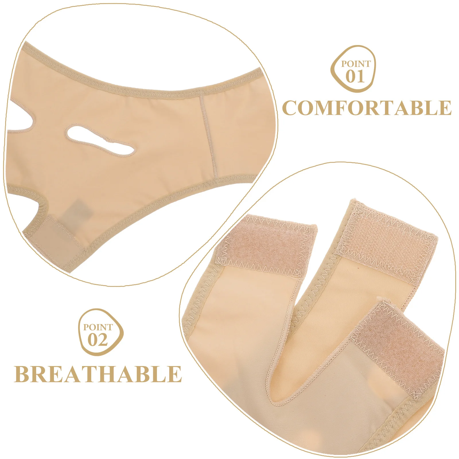 Maska wyszczuplająca twarz Ultra Cienka Taśma Modelująca Twarz Podnosząca Policzkami Pas Wyszczuplający Skórę Rozmiar S Narzędzie do Pielęgnacji Twarzy