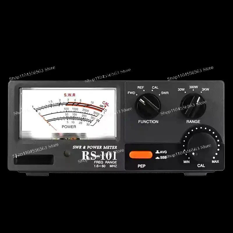RS-101 SWR Power Meter, Digital Display Standing Wave Ratio Meter for HF Short Wave up to 3KW Power Measurement - view 5