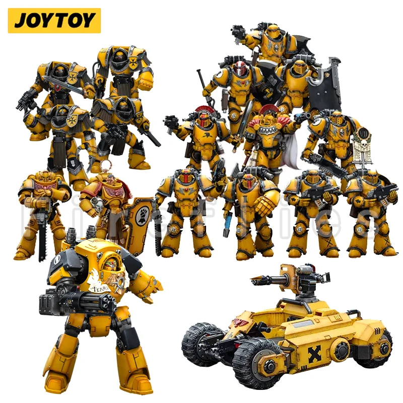 1/18 JOYTOY Action Figure The Horus Heresy 40K Fists Squads & Mechas Anime Model Toy