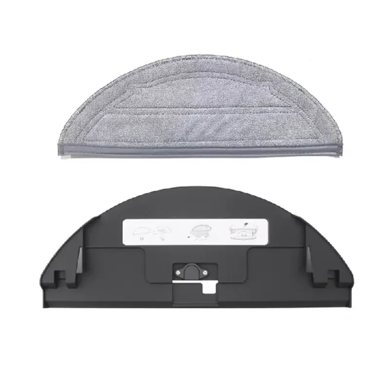 Mop Bracket And Mop Pads Replacement Kit For Roborock Q10/Q10PF+/S5/X5+ Robot Vacuum Cleaner Accessories