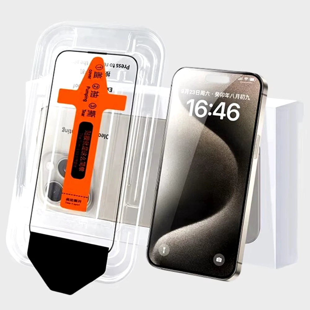 

Dust Free Installation HD Screen Protector For Xiaomi Mi 14 13 Lite 13T 12T 11T Poco X6 Pro X5 X3 NFC F6 F5 C65 M6 M5s M4 M3 M2