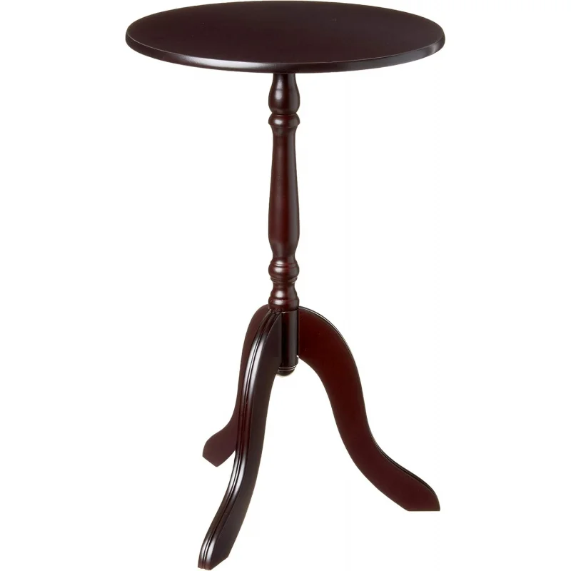 

24.80'' Tall Pedestal End Table