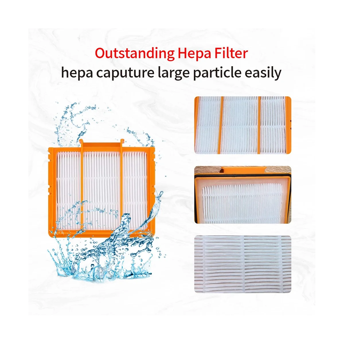 Plaquettes de rechange pour aspirateur robot, 2 en 1, compatible avec RV2610WA RV2620WA RV2410WD AV2610WA AI Ultra