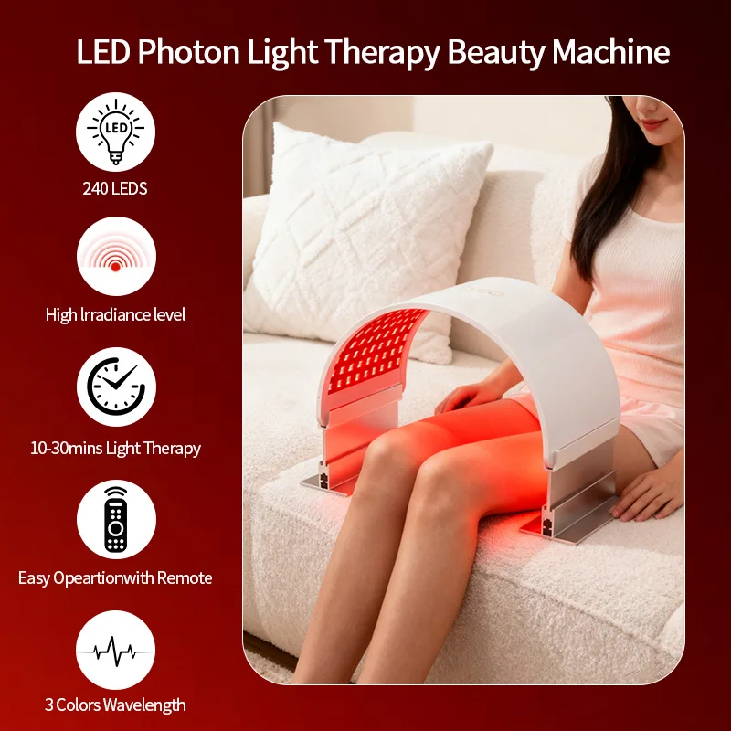 EYCO Pdt Machine Full Body Led Red Light Therapy Stand Device Red Led Therapy Light Device 630nm 850nm Lamp view 6