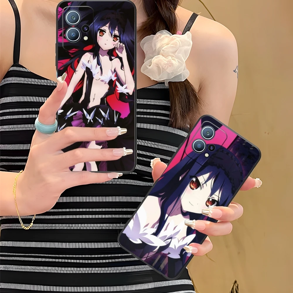 Accel World Kuroyukihime Mobile Cell Phone Case for Huawei P60 P50 P40 P30 P20 P10 P9 P8 Pro Lite Plus Black Phone Cover Shell