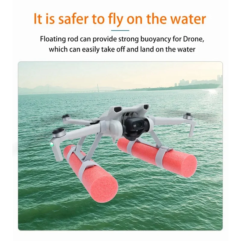 Landing Skid Float Kit Expansion For DJI Mini 4 Pro/Mini 3 PRO/Mini3 Drone Water Landing Gear On Water Training Gear Easy To Use